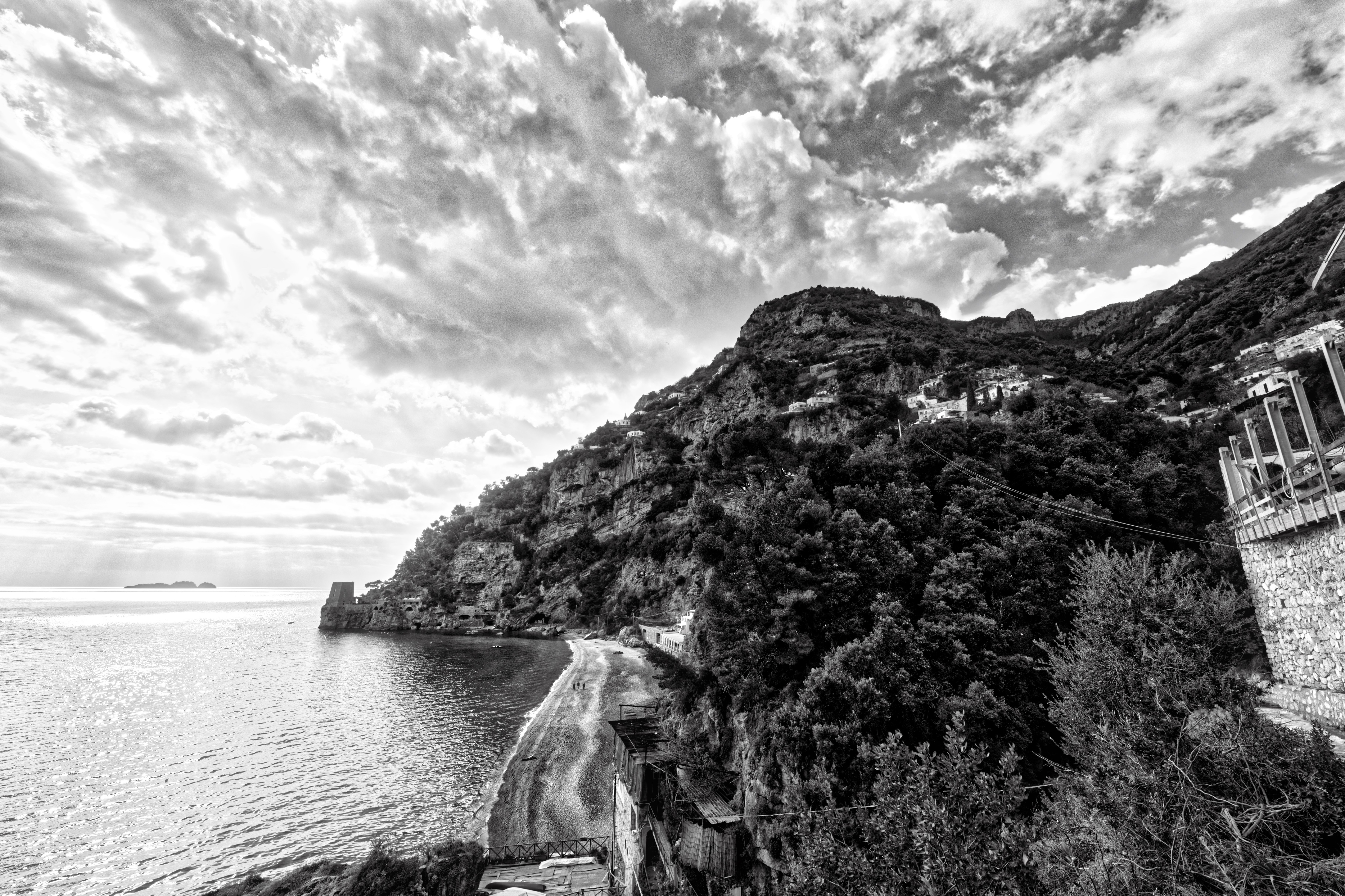 Positano Cliff Beach